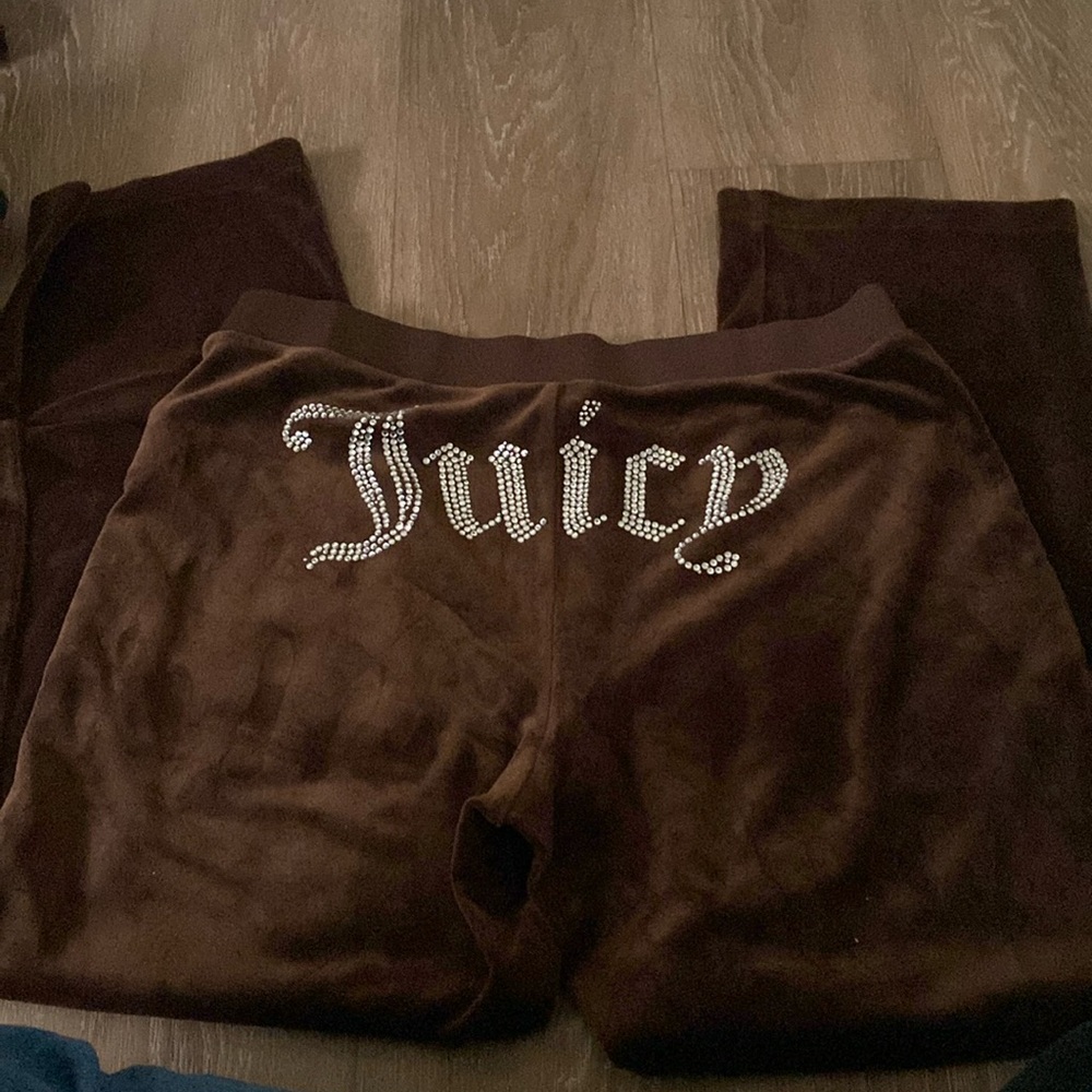 Juicy couture brown sweat pants